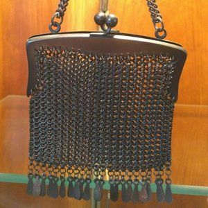 Vintage Chain Link Coin Purse or Clutch
